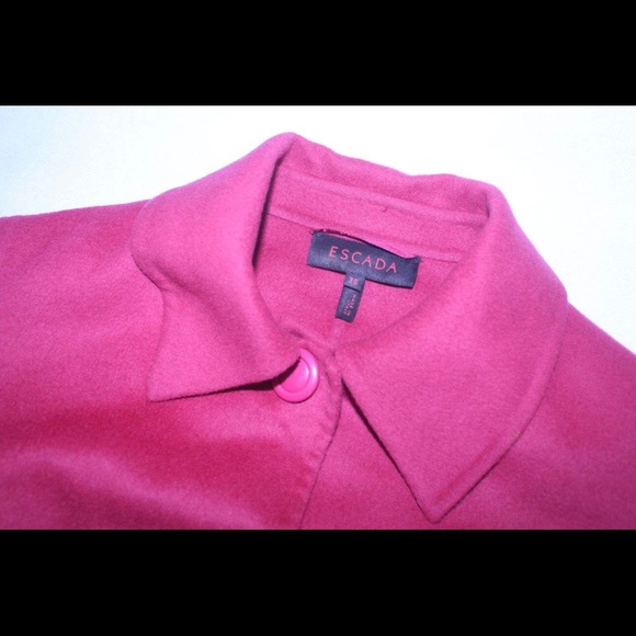 Rabbit, new wool, and cashgora Escada 3/4 length coat - Picture 4 of 12